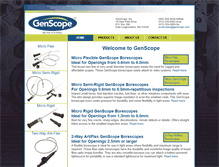 Tablet Screenshot of genscope.com